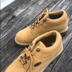 Lugz work boots